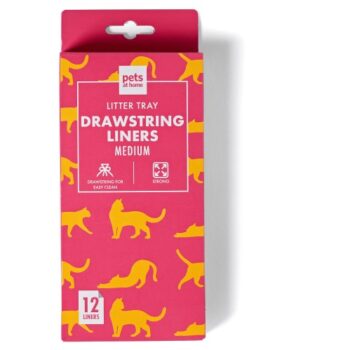 Pets At Home Cat Litter Liner Drawstring Medium
