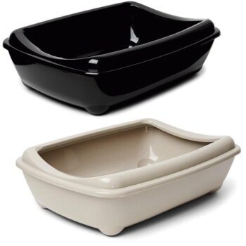 Pets At Home Rimmed Single Cat Litter Tray Large