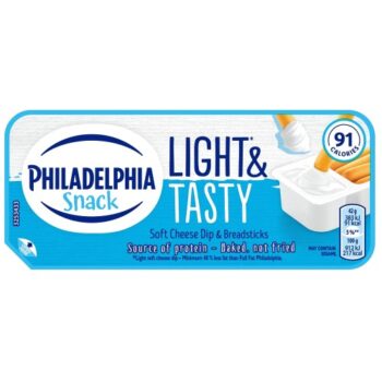 Philadelphia Light Low Fat Soft Cream Cheese Snacks
