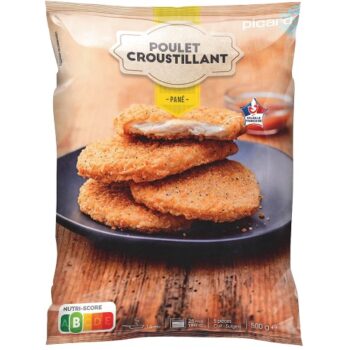 Picard Breaded Chicken Breast Slices (5 x 100g)