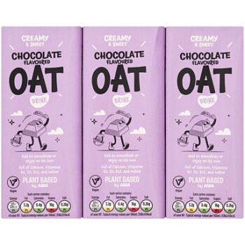Plant Based by ASDA Plant Based Chocolate Flavoured Oat Drink (200ml)