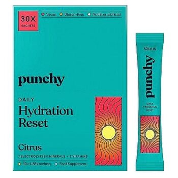 Punchy Electrolytes Daily Hydration Reset Citrus Sachets (30 x 4.85g)