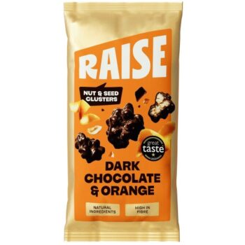 Raise Snacks-Dark Chocolate & Orange Clusters of Nuts & Seeds (35g)