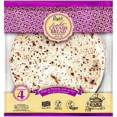 Riya's 4 Light Lavash Bread