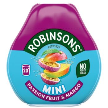 Robinsons Mini Passion Fruit & Mango No Added Sugar (66ml)