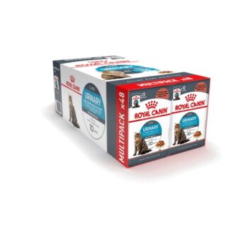 Royal Canin Urinary Care Wet Adult Cat Food In Gravy Pouches (48 x 85g)