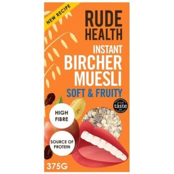 Rude Health Bircher Muesli Soft & Fruity (375g)