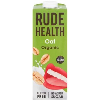 Rude Health Organic Unsweetened Oat Drink Longlife (1 Litre)