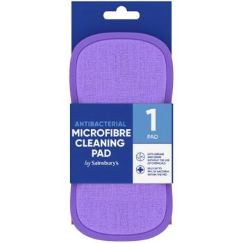 Sainsbury's Antibacterial Microfibre Cleaning Pad