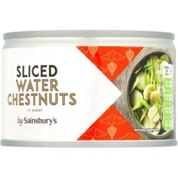 Sainsbury's Canned & Sliced Water Chestnuts (225g)