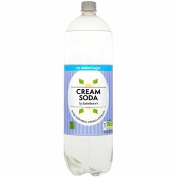 Sainsbury's Diet Cream Soda No Added Sugar (2 Litre)