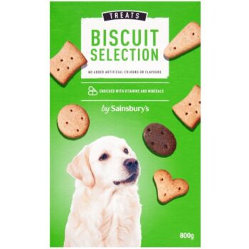 Sainsbury's Dog Biscuit Selection (800g)