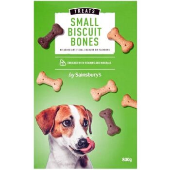 Sainsbury's Dog Biscuit Small Bones (800g)
