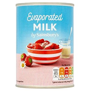 Sainsbury's Evaporated Milk (410g)