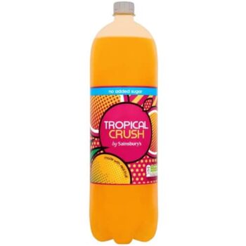 Sainsbury's No Added Sugar Tropical Crush Drink (2 Litre)