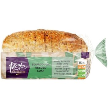 Sainsbury's Seeded Tinned Sourdough Bread Taste the Difference (500g)