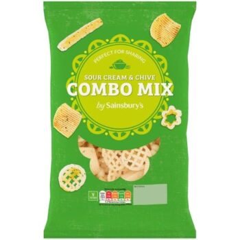 Sainsbury's Sour Cream & Chive Combo Snacks (150g)