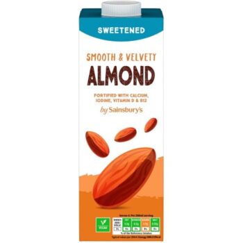 Sainsbury's Sweetened Long Life Almond Drink (1 Litre)