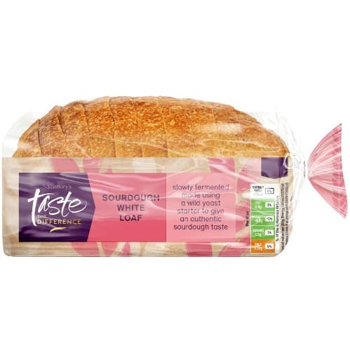 Sainsbury's White Tinned Sourdough Bread Taste the Difference (500g)