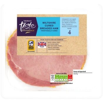 Sainsbury's Wiltshire Cured Breaded Ham Taste the Difference (120g)