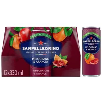 San Pellegrino Pomegranate & Orange (12 x 330ml)