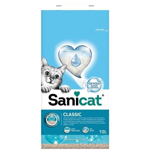 Sanicat Classic Marseille Soap Cat Litter (10 Litre)