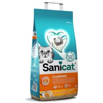 Sanicat Vanilla And Mandarin Scented Clumping Cat Litter