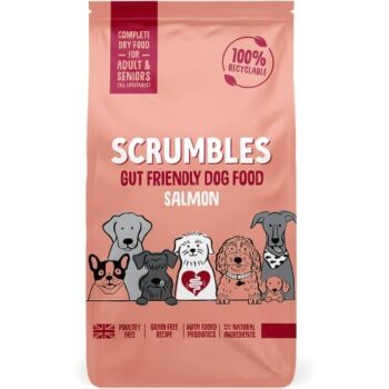 Scrumbles Complete Dry Adult And Senior Dog Food Salmon (2kg)