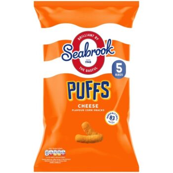 Seabrook Cheese Puffs (5Pack 16g)