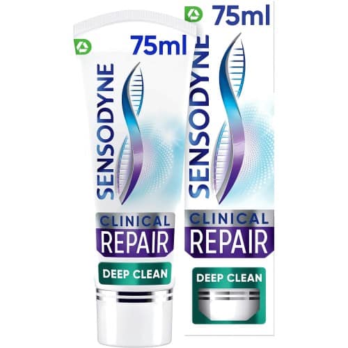 Sensodyne Clinical Repair Deep Clean Sensitive Toothpaste (75ml)