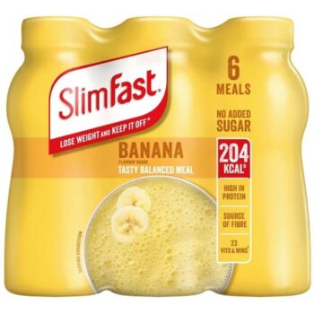 SlimFast Banana Milkshake Multipack (6 x 325ml)