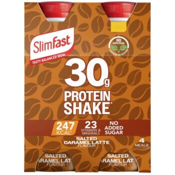 Slimfast Salted Caramel Protein Shake Multipack (4 x 30g, 325ml)