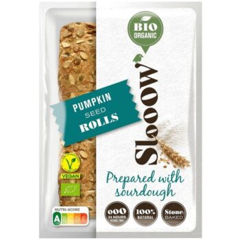 SlooOW Pumpkin Seed Bake at Home Rolls (320g)