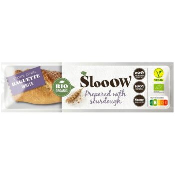 SlooOW Stone Oven Bake at Home Baguette White (250g)