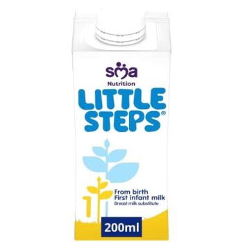 SMA Little Steps First Infant Milk from Birth (200ml)