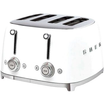 Smeg 4 Slice Toaster White