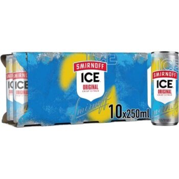 Smirnoff Ice Original Vodka Mixed Drink (10 x 250ml)