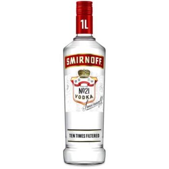 Smirnoff Red Label Vodka (1 Litre)