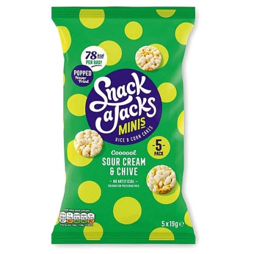 Sour Cream Rice Snacks
