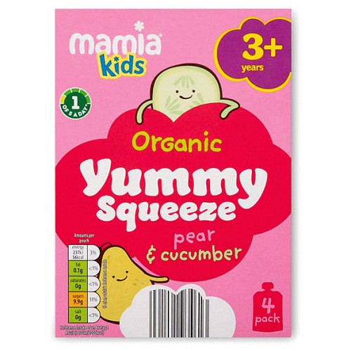 Squishy Snacks Pear & Cucumber