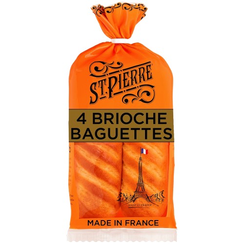 St Pierre 4 Soft Brioche Baguettes 4