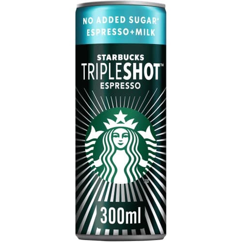 Starbucks Tripleshot Espresso No Added Sugar Coffee (300ml)