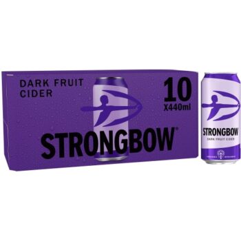 Strongbow Dark Fruit Cider Cans (10 x 440ml)