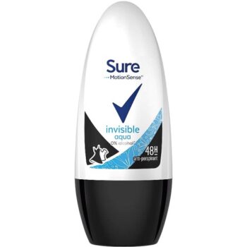 Sure Women Crystal Invisible Aqua Roll-On Antiperspirant Deodorant (100cm)
