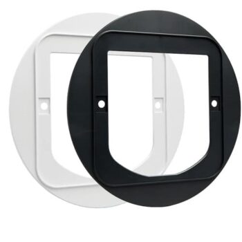 Sureflap Microchip Cat Flap Mounting Adapter Grey