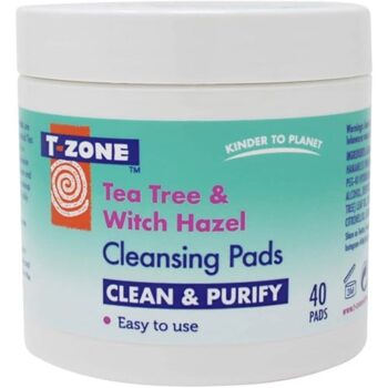 T-Zone 40 Tea Tree & Witch Hazel Cleaning Pads (40)