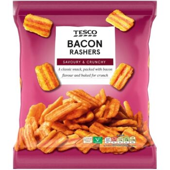 Tesco Bacon Rashers Snacks (150g)