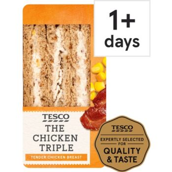 Tesco Chicken Triple Sandwich