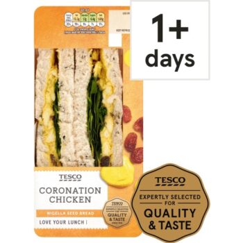 Tesco Coronation Chicken Sandwich