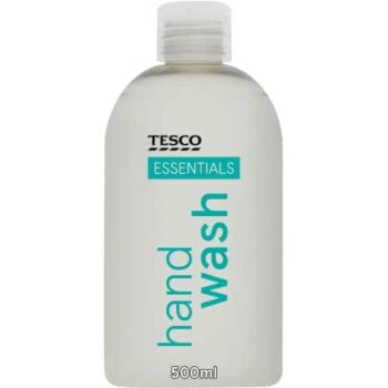 Tesco Essentials Hand Wash (500ml)